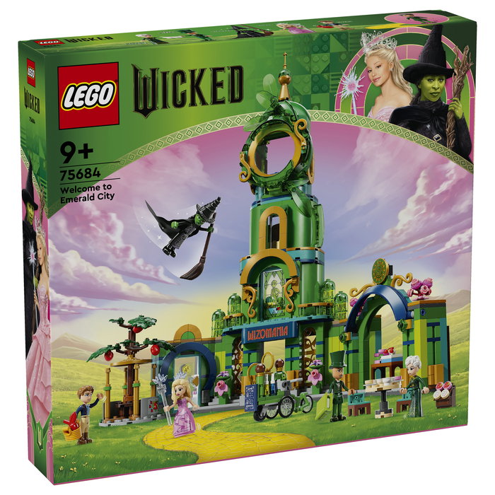 LEGO 75684 Wicked Bienvenidos a Emerald City Juego de Construcción 945 Piezas 9+ años