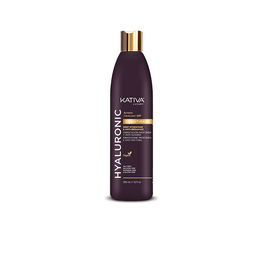 Kativa Acondicionador Hyaluronic Keratina Q10 para Hidratación Profunda y Reparación del Cabello, 355ml