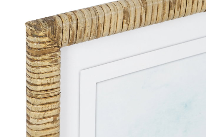 DKD Home Decor Cuadro Mediterraneo Azul Celeste 2.5 x 70 x 55 cm