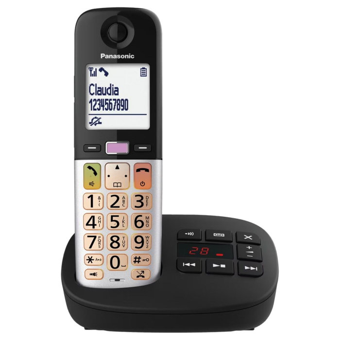 Panasonic KX-TGU432EXB Negro / Plata