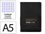 Antartik Cuaderno Antartik Notes Tapa Dura A5 Negro con Hojas Cuadriculadas