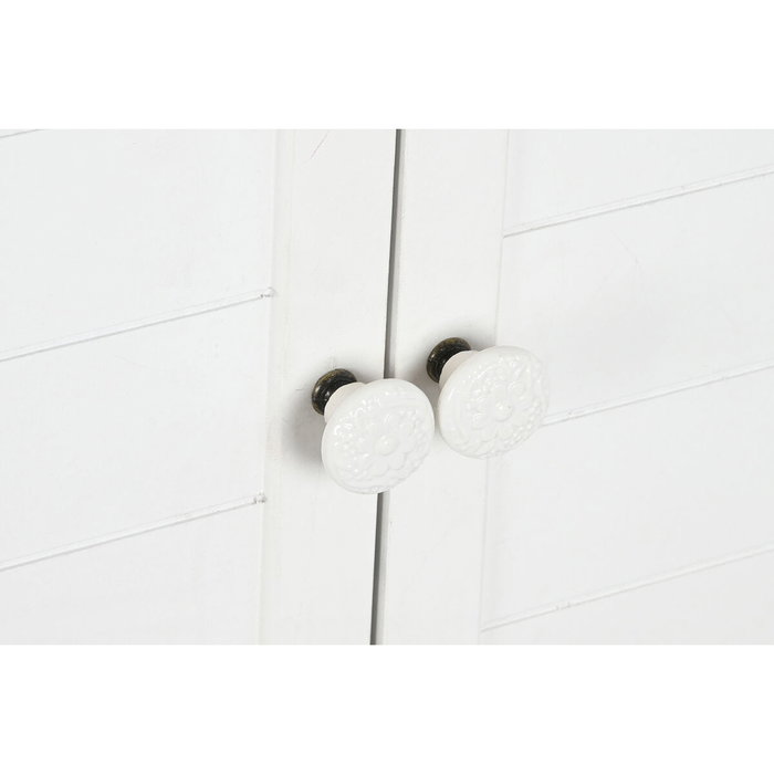 DKD Home Decor Buffet de Abeto y MDF Blanco 160x40x86 cm DKD Home Decor Buffet de Abeto y MDF Blanco 160x40x86 cm