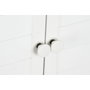 DKD Home Decor Buffet de Abeto y MDF Blanco 160x40x86 cm