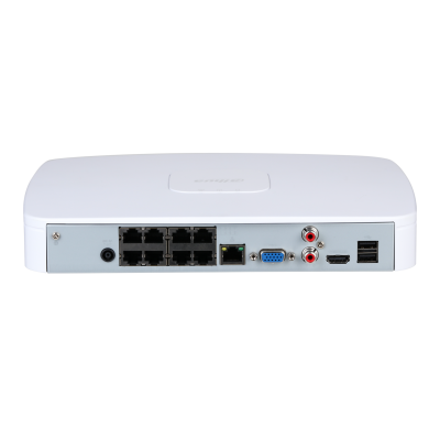 Dahua Lite NVR2108-8P-4KS3 Grabador IP 8 Canales PoE 4K Blanco Dahua Lite NVR2108-8P-4KS3 Grabador IP 8 Canales PoE 4K Blanco