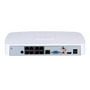 Dahua Lite NVR2108-8P-4KS3 Grabador IP 8 Canales PoE 4K Blanco