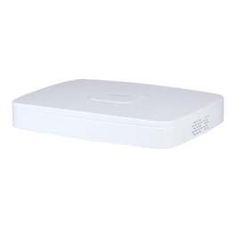 Dahua DHI-NVR2108-8P-4KS3 Grabador IP 8 Canales PoE 4K con Inteligencia Artificial Lite Blanco