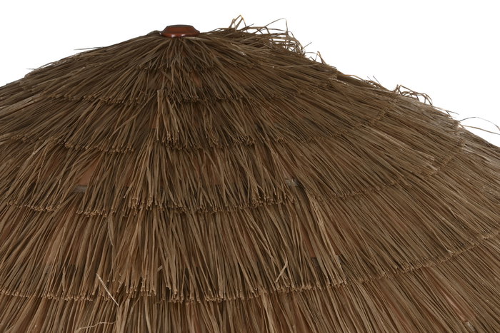 DKD Home Decor Parasol Terraza Y Jardin Marron 250 x 245 x 250 cm DKD Home Decor Parasol Terraza Y Jardin Marron 250 x 245 x 250 cm