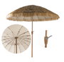 DKD Home Decor Parasol Terraza Y Jardin Marron 250 x 245 x 250 cm