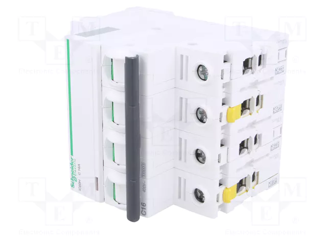 SCHNEIDER ELECTRIC Interruptor magnetotérmico ACTI9 iC60H 16A 4 Polos Curva C