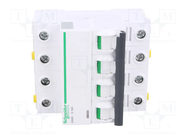 SCHNEIDER ELECTRIC Interruptor magnetotérmico ACTI9 iC60H 16A 4 Polos Curva C