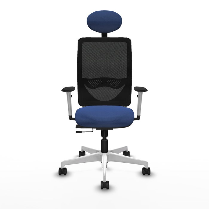 PIQUERAS Y CRESPO Silla de oficina Zulema Azul marino y Negro PIQUERAS Y CRESPO Silla de oficina Zulema Azul marino y Negro