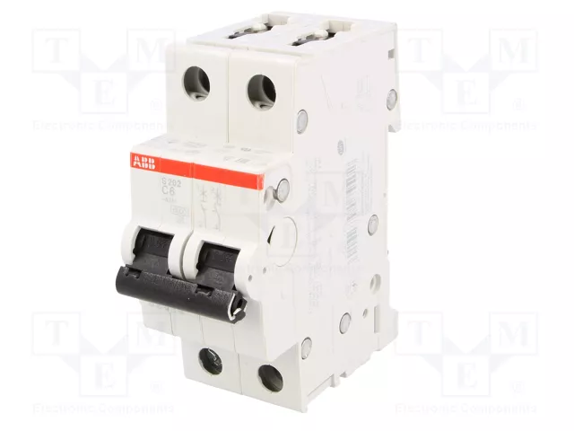 ABB S202-C6 Interruptor magnetotérmico 2 polos 6A 6kA