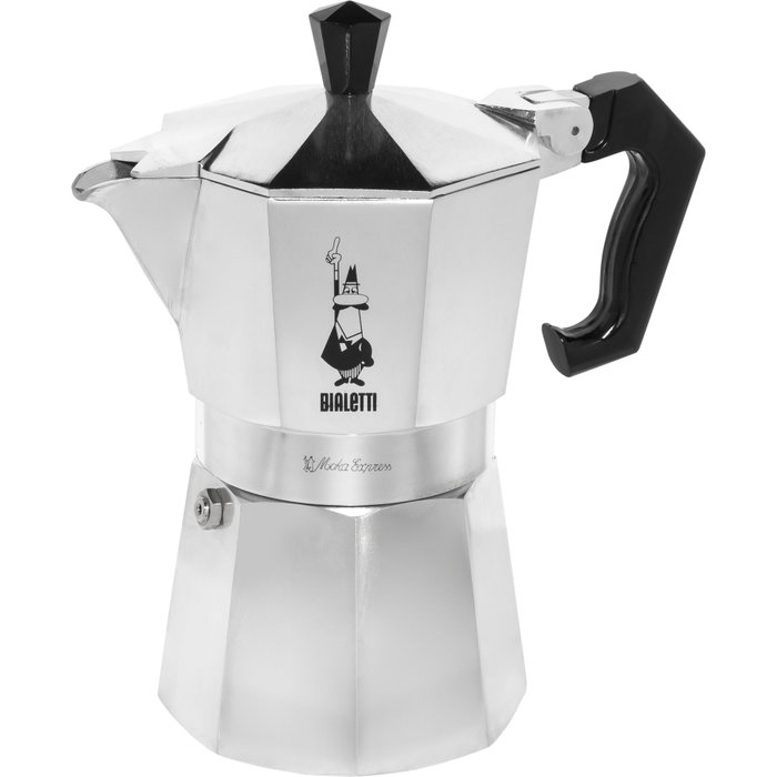 Bialetti Moka Express 50TZ - Pieza de exhibición para 50 tazas