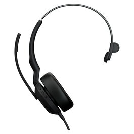 Jabra Evolve2 50 Auriculares Diadema USB-C y Bluetooth Mono para Oficina y UC, con 3 Micrófonos, Compatible con Cisco, Zoom, Google Meet