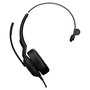 Jabra Evolve2 50 Auriculares Diadema USB-C y Bluetooth Mono para Oficina y UC, con 3 Micrófonos, Compatible con Cisco, Zoom, Google Meet