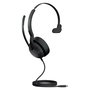 Jabra Evolve2 50 Auriculares Diadema USB-C y Bluetooth Mono para Oficina y UC, con 3 Micrófonos, Compatible con Cisco, Zoom, Google Meet