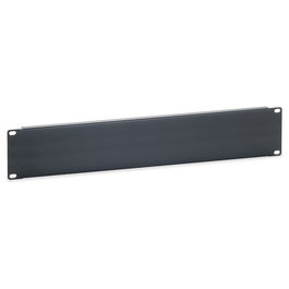 EQUIP 327512 Panel ciego 19" 2U Negro RAL 9005