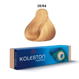 Koleston Perfect, Tinte permanente para el cabello, 10/04 Very Light Blond Natural Red, 60 ml
