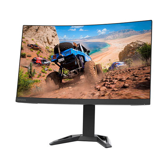 Lenovo Monitor G27qc-30, 27 Pulgadas QHD (2560 x 1440) Curvo VA 165Hz, 1ms MPRT, Freesync Premium, Altura y Giro Ajustable