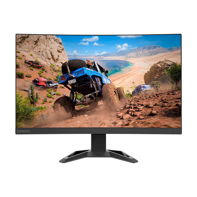 Lenovo Monitor G27qc-30, 27 Pulgadas QHD (2560 x 1440) Curvo VA 165Hz, 1ms MPRT, Freesync Premium, Altura y Giro Ajustable