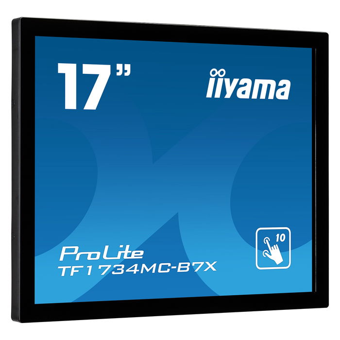 IIYAMA TF1734MC-B7X 43.0cm (17") 5:4 M-Touch HDMI+DP 1280x1024 SXGA LED TN Pantalla Táctil 10 Puntos Negro IIYAMA TF1734MC-B7X 43.0cm (17") 5:4 M-Touch HDMI+DP 1280x1024 SXGA LED TN Pantalla Táctil 10 Puntos Negro