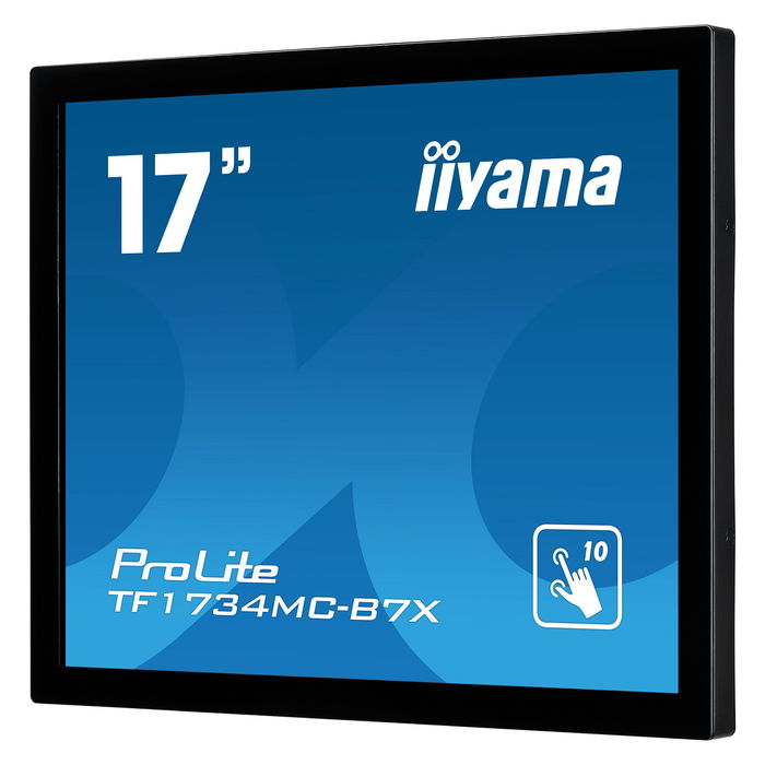 IIYAMA TF1734MC-B7X 43.0cm (17") 5:4 M-Touch HDMI+DP 1280x1024 SXGA LED TN Pantalla Táctil 10 Puntos Negro IIYAMA TF1734MC-B7X 43.0cm (17") 5:4 M-Touch HDMI+DP 1280x1024 SXGA LED TN Pantalla Táctil 10 Puntos Negro