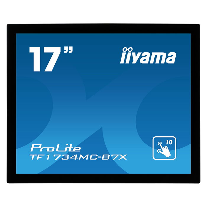 IIYAMA TF1734MC-B7X 43.0cm (17") 5:4 M-Touch HDMI+DP 1280x1024 SXGA LED TN Pantalla Táctil 10 Puntos Negro IIYAMA TF1734MC-B7X 43.0cm (17") 5:4 M-Touch HDMI+DP 1280x1024 SXGA LED TN Pantalla Táctil 10 Puntos Negro