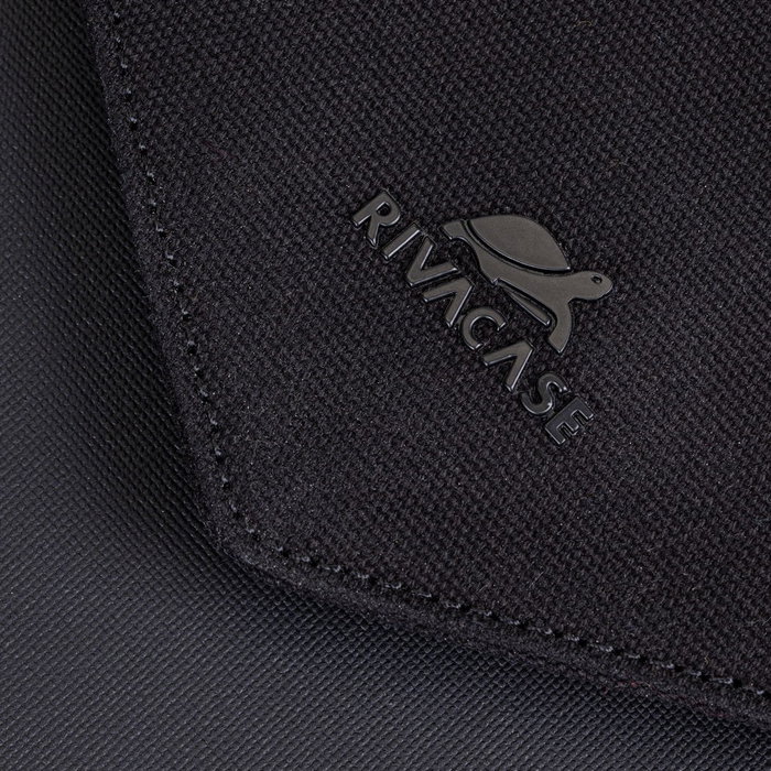 RIVACASE 8524 - Mochila Riva NB de lona de 14,0 pulgadas, color negro