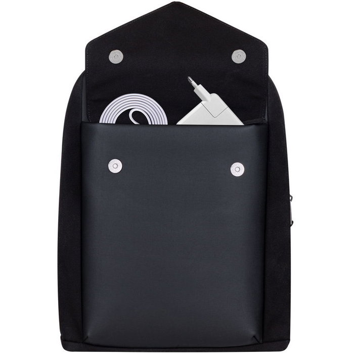 RIVACASE 8524 - Mochila Riva NB de lona de 14,0 pulgadas, color negro