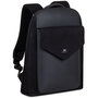 RIVACASE 8524 - Mochila Riva NB de lona de 14,0 pulgadas, color negro
