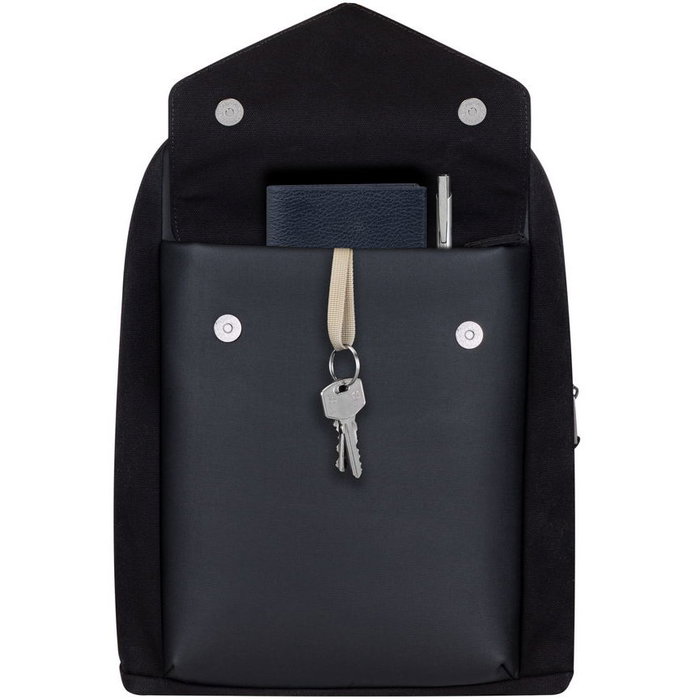 RIVACASE 8524 - Mochila Riva NB de lona de 14,0 pulgadas, color negro