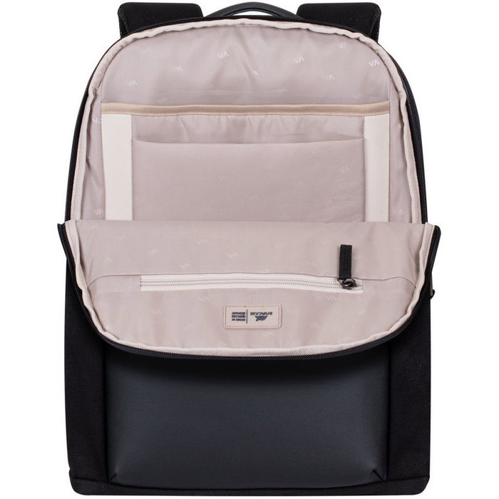 RIVACASE 8524 - Mochila Riva NB de lona de 14,0 pulgadas, color negro