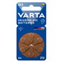 Varta Baterías para Audífonos Tipo 312, 6 Unidades