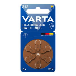 Varta Pila Audífono 312 Blister 6 Unidades