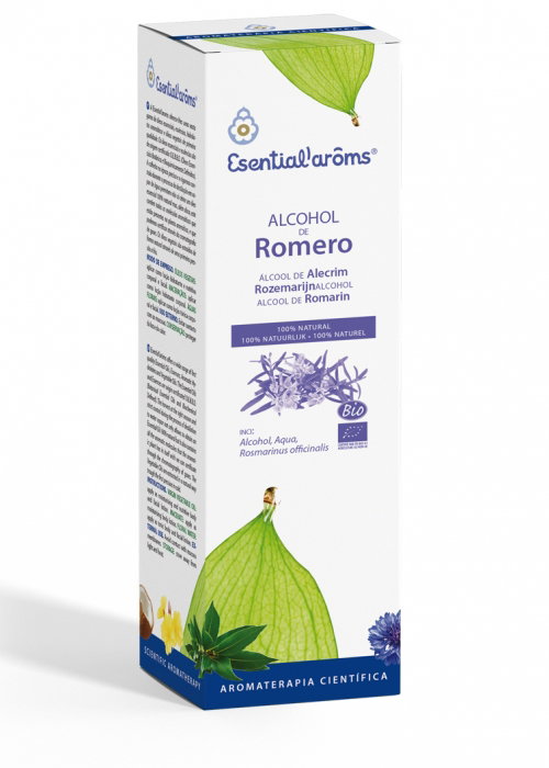 ESENTIAL AROMS Alcohol de Romero Bio 100 ml ESENTIAL AROMS Alcohol de Romero Bio 100 ml