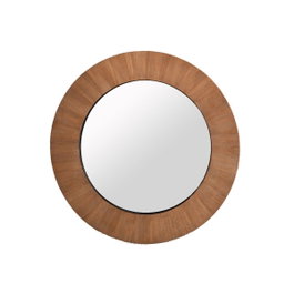 DKD Home Decor Espejo Abeto MDF 91x4,5x91 Marrón