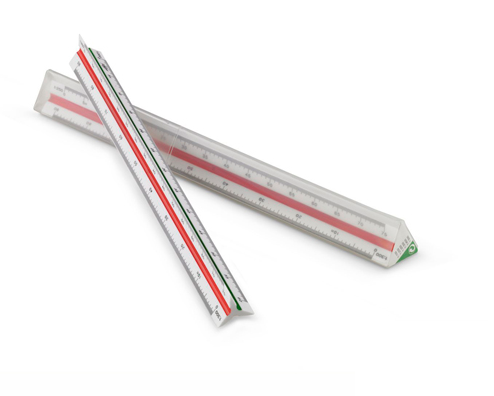 Faibo Escalímetro de 30 cm con Escalas de Reducción (Pack de 10 unidades) Faibo Escalímetro de 30 cm con Escalas de Reducción (Pack de 10 unidades)