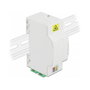 DeLOCK 86543 Caja de conexión de fibra óptica para carril DIN 4 x SC Simplex o LC Duplex