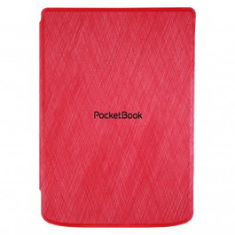 PocketBook Funda H-S-634-R-WW Roja de Microfibra y PU para Ebook 6" - Compatible con PocketBook Verse / Verse Pro