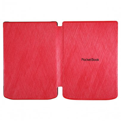 PocketBook Funda H-S-634-R-WW Roja de Microfibra y PU para Ebook 6" - Compatible con PocketBook Verse / Verse Pro