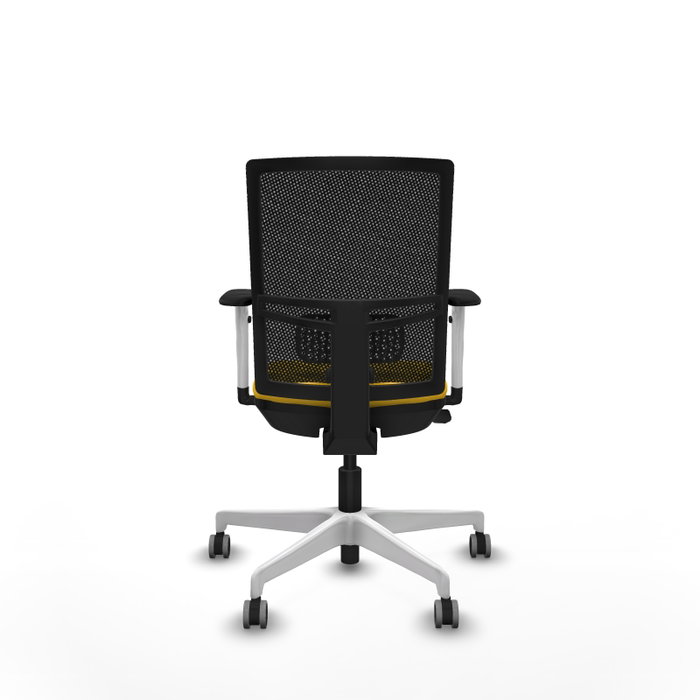 PIQUERAS Y CRESPO Silla de oficina Yunquera Amarillo/Negro PIQUERAS Y CRESPO Silla de oficina Yunquera Amarillo/Negro