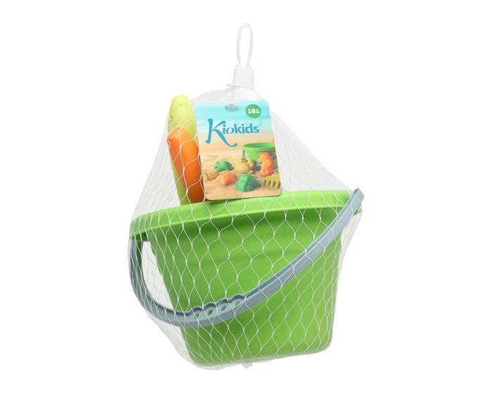 KioKids Juego de Playa Sostenible con 8 Piezas para Niños de +18 Meses, Fabricado con Trigo, Juguete para Verano y Desarrollo Motor KioKids Juego de Playa Sostenible con 8 Piezas para Niños de +18 Meses, Fabricado con Trigo, Juguete para Verano y Desarrollo Motor