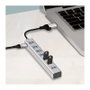 LogiLink Hub USB 3.0 de 7 puertos con carcasa de aluminio USB-A