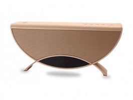 Conceptronic APOLLYON01GL Altavoz Bluetooth Portátil Oro 10W, FM, Batería Externa, USB/SD, Manos Libres