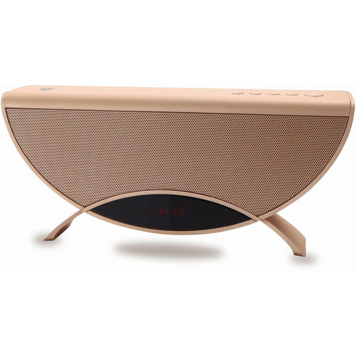 Conceptronic Altavoz Bluetooth Apollyon - Color Oro