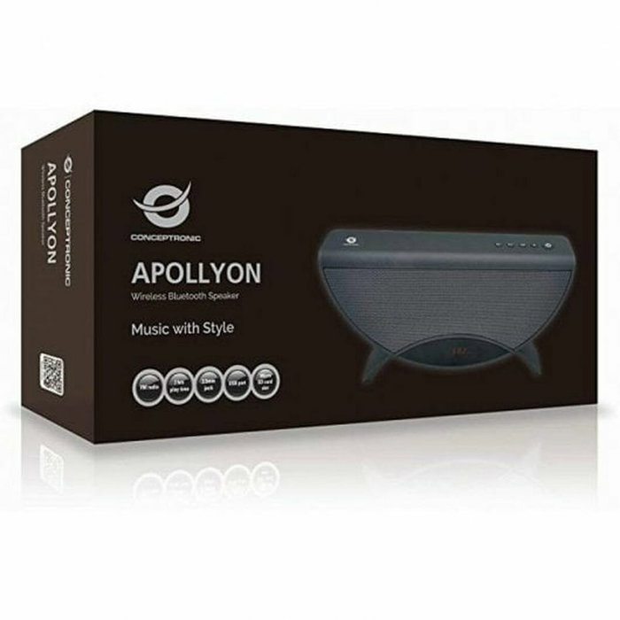 Conceptronic Altavoz Bluetooth Apollyon - Color Oro
