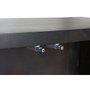 DKD Home Decor Buffet Rombo Gold de Acacia y Metal Marrón Oscuro