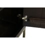 DKD Home Decor Buffet Rombo Gold de Acacia y Metal Marrón Oscuro