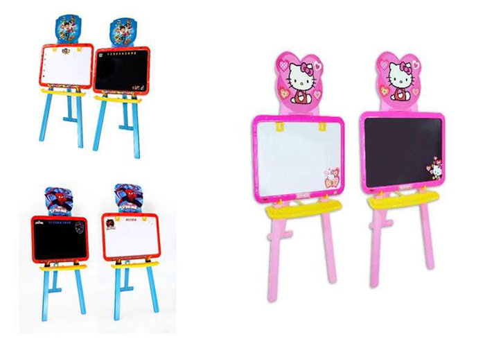 Amicjoc Pizarra Paw Patrol, Spiderman, Hello Kitty 67x50x38 cm - Modelos Surtidos