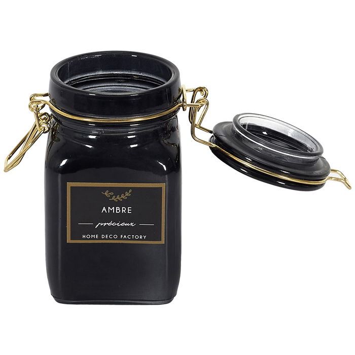 Home Deco Factory Tarro con Vela Perfumada Apothicaire Ámbar Almizcle Blanco 185g 50h 11,8cm